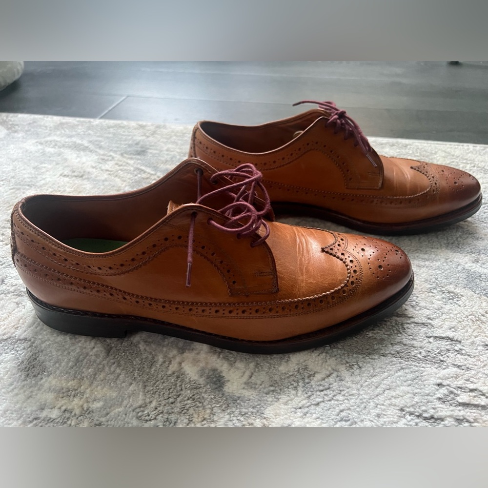 Ralph Lauren Sanderson burnished wingtip